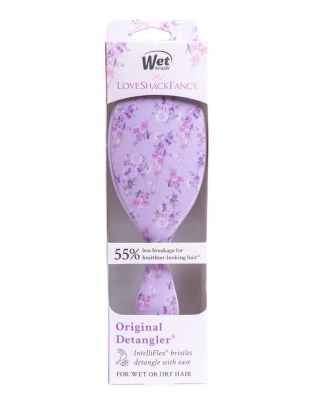 LoveShackFancy x Target Wetbrush + Clip set in hibiscus 💜🎀